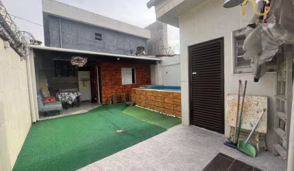 Casa com 3 dormitórios à venda, 85 m² por R$ 500.000,00 - Balneário Pires - Praia Grande/SP