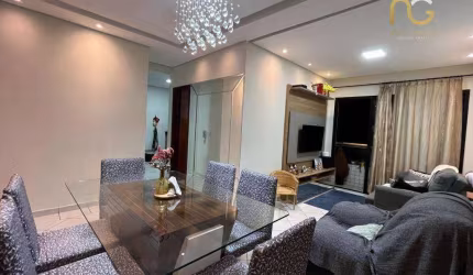 Apartamento com 3 dormitórios à venda, 84 m² por R$ 580.000,00 - Aviação - Praia Grande/SP