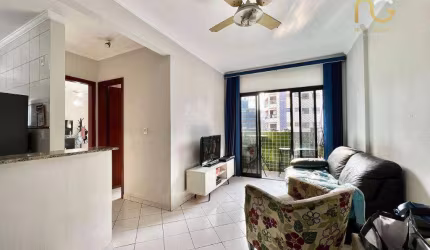 Apartamento com 1 dormitório à venda, 59 m² por R$ 390.000,00 - Canto do Forte - Praia Grande/SP