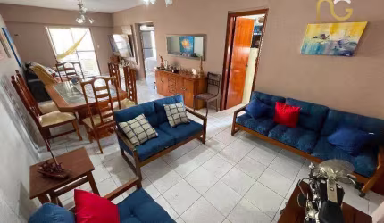 Apartamento com 3 dormitórios à venda, 125 m² por R$ 750.000,00 - Tupi - Praia Grande/SP