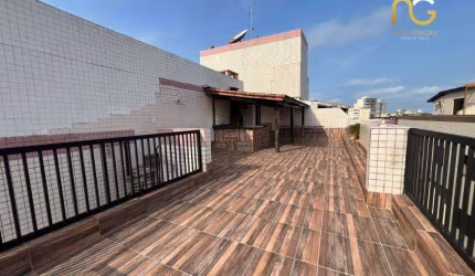 Cobertura com 2 dormitórios à venda, 135 m² por R$ 590.000,00 - Tupi - Praia Grande/SP