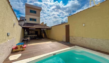 Sobrado com 3 dormitórios à venda, 451 m² por R$ 1.890.000,00 - Boqueirão - Praia Grande/SP