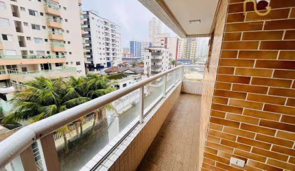 Apartamento com 2 dormitórios à venda, 93 m² por R$ 499.000,00 - Aviação - Praia Grande/SP