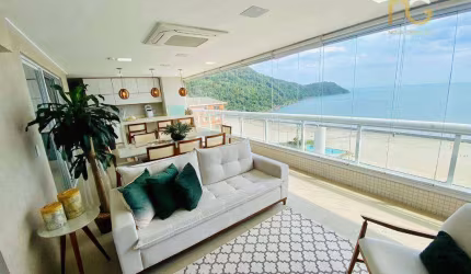 Apartamento com 3 dormitórios à venda, 250 m² por R$ 4.200.000,00 - Canto do Forte - Praia Grande/SP
