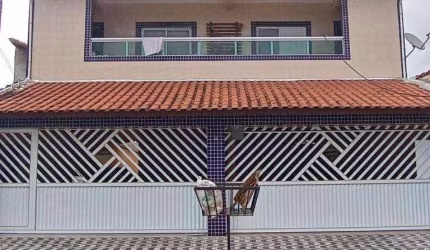 Casa Assobradada em condominio 02 dormitorios - Mirim/Praia Grande-SP
