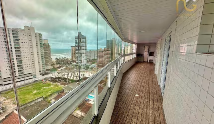 Apartamento com 3 dormitórios à venda, 135 m² por R$ 765.000,00 - Vilamar - Praia Grande/SP