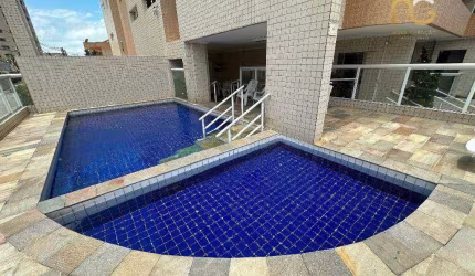 Apartamento com 2 dormitórios à venda, 63 m² por R$ 390.000,00 - Tupi - Praia Grande/SP