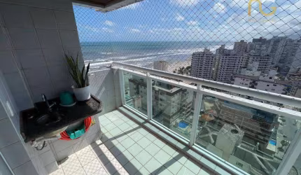 Apartamento à venda, 102 m² por R$ 720.000,00 - Tupi - Praia Grande/SP