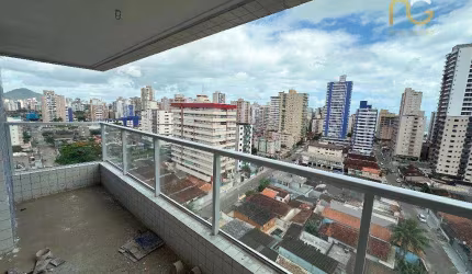 Apartamento com 3 dormitórios à venda, 98 m² por R$ 890.000,00 - Aviação - Praia Grande/SP