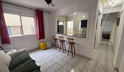 Apartamento com 1 dormitório à venda, 60 m² por R$ 280.000,00 - Aviação - Praia Grande/SP