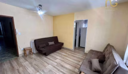 Kitnet com 1 dormitório à venda, 30 m² por R$ 215.000,00 - Canto do Forte - Praia Grande/SP