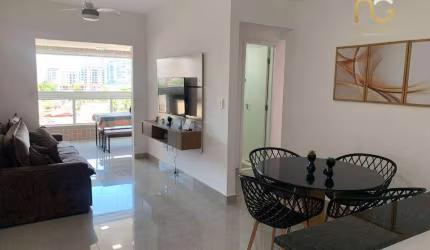 Apartamento com 2 dormitórios à venda, 74 m² por R$ 670.000,00 - Canto do Forte - Praia Grande/SP