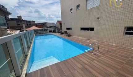 Apartamento com 1 dormitório à venda, 50 m² por R$ 330.000,00 - Tupi - Praia Grande/SP