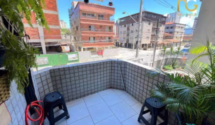 Apartamento com 2 dormitórios à venda, 72 m² por R$ 350.000,00 - Tupi - Praia Grande/SP