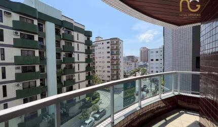Apartamento com 2 dormitórios à venda, 80 m² por R$ 480.000,00 - Vila Guilhermina - Praia Grande/SP