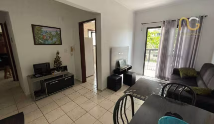 Apartamento com 1 dormitório à venda, 47 m² por R$ 340.000,00 - Tupi - Praia Grande/SP