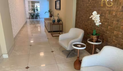 Apartamento com 3 dormitórios à venda, 94 m² por R$ 650.000,00 - Aviação - Praia Grande/SP