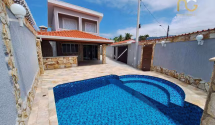 Sobrado com 4 dormitórios à venda, 240 m² por R$ 1.300.000,00 - Balneário Flórida - Praia Grande/SP