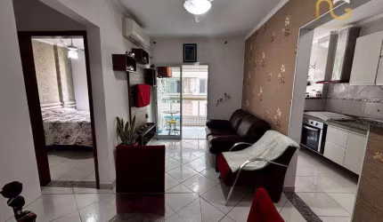 Apartamento com 1 dormitório à venda, 43 m² por R$ 360.000,00 - Aviação - Praia Grande/SP
