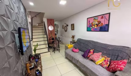 Sobrado com 2 dormitórios à venda, 61 m² por R$ 300.000,00 - Vila Assunção - Praia Grande/SP