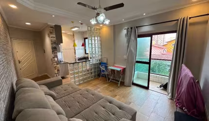 Apartamento com 1 dormitório à venda, 45 m² por R$ 220.000,00 - Agenor de Campos - Mongaguá/SP