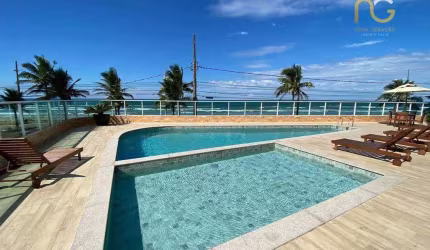 Apartamento com 2 dormitórios à venda, 70 m² por R$ 390.000,00 - Vila Atlântica - Mongaguá/SP