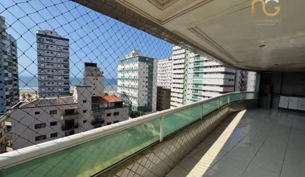 Apartamento com 3 dormitórios à venda, 170 m² por R$ 950.000,00 - Tupi - Praia Grande/SP