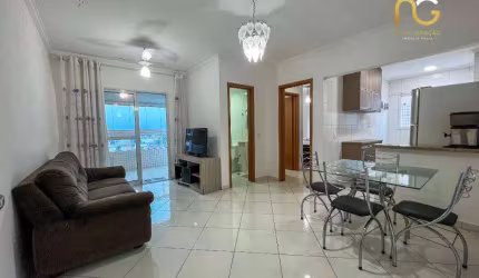 Apartamento com 1 dormitório à venda, 55 m² por R$ 355.000,00 - Aviação - Praia Grande/SP