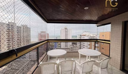 Apartamento com 3 dormitórios à venda, 152 m² por R$ 790.000,00 - Tupi - Praia Grande/SP