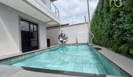 Sobrado com 3 dormitórios à venda, 140 m² por R$ 1.499.000,00 - Vila Guilhermina - Praia Grande/SP