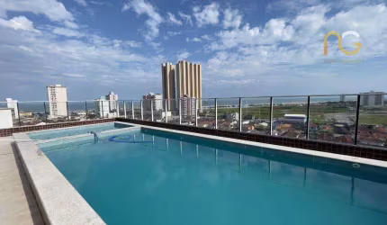 Apartamento com 2 dormitórios à venda, 64 m² por R$ 455.000,00 - Mirim - Praia Grande/SP