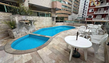 Apartamento com 1 dormitório à venda, 50 m² por R$ 355.000,00 - Tupi - Praia Grande/SP