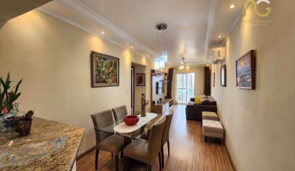 Apartamento com 2 dormitórios à venda, 77 m² por R$ 500.000,00 - Vila Guilhermina - Praia Grande/SP