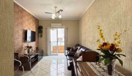 Apartamento com 1 dormitório à venda, 52 m² por R$ 380.000,00 - Canto do Forte - Praia Grande/SP
