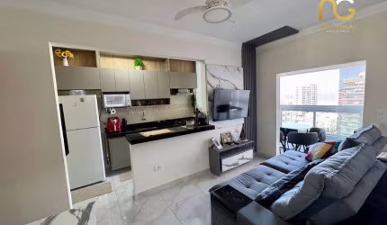Apartamento com 2 dormitórios à venda, 61 m² por R$ 560.000,00 - Tupi - Praia Grande/SP