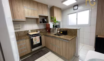 Apartamento com 2 dormitórios à venda, 80 m² por R$ 490.000,00 - Tupi - Praia Grande/SP