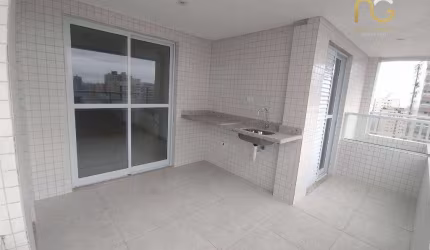 Apartamento com 2 dormitórios à venda, 87 m² por R$ 516.000,00 - Aviação - Praia Grande/SP