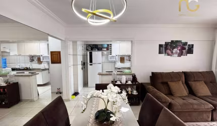 Apartamento com 2 dormitórios à venda, 86 m² por R$ 650.000,00 - Vila Guilhermina - Praia Grande/SP