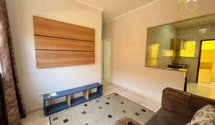 Casa com 1 dormitório à venda, 45 m² por R$ 210.000,00 - Balneário Pires - Praia Grande/SP