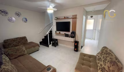 Casa com 2 dormitórios à venda, 58 m² por R$ 375.000,00 - Aviação - Praia Grande/SP