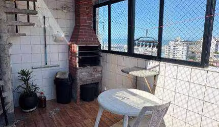 Cobertura com 2 dormitórios à venda, 126 m² por R$ 385.000,00 - Ocian - Praia Grande/SP