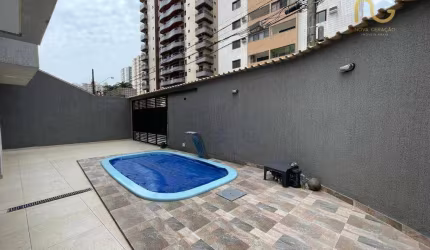 Sobrado com 3 dormitórios à venda por R$ 850.000,00 - Tupi - Praia Grande/SP