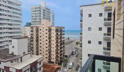Apartamento com 2 dormitórios à venda, 75 m² por R$ 385.000,00 - Aviação - Praia Grande/SP