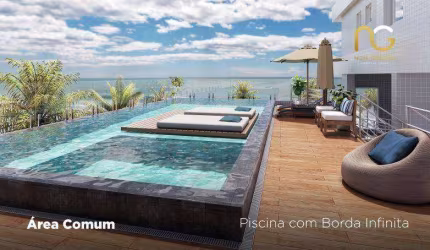 Apartamento com 1 dormitório à venda, 50 m² por R$ 339.000,00 - Caiçara - Praia Grande/SP