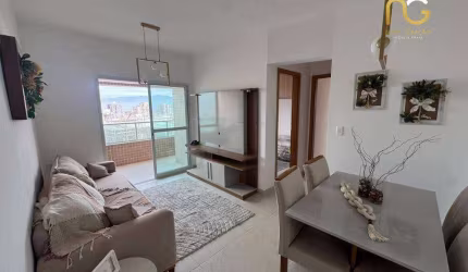 Apartamento com 2 dormitórios à venda, 70 m² por R$ 530.000,00 - Aviação - Praia Grande/SP