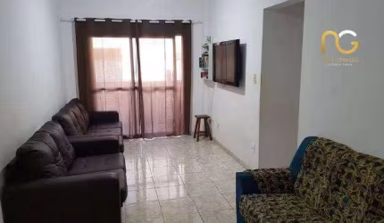 Apartamento com 2 dormitórios à venda, 76 m² por R$ 360.000,00 - Cidade Ocian - Praia Grande/SP