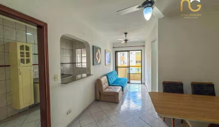 Apartamento com 1 dormitório à venda, 54 m² por R$ 295.000,00 - Tupi - Praia Grande/SP