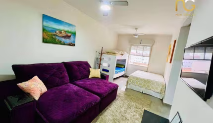 Kitnet com 1 dormitório à venda, 35 m² por R$ 205.000,00 - Boqueirão - Praia Grande/SP
