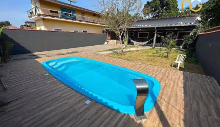 Casa com 2 dormitórios à venda, 60 m² por R$ 390.000,00 - Balneário Itaoca - Mongaguá/SP