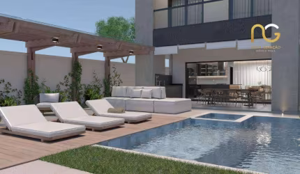 Casa com 3 dormitórios à venda, 230 m² por R$ 2.000.000,00 - Mirim - Praia Grande/SP